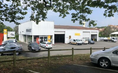 Bollet auto Garage Renault